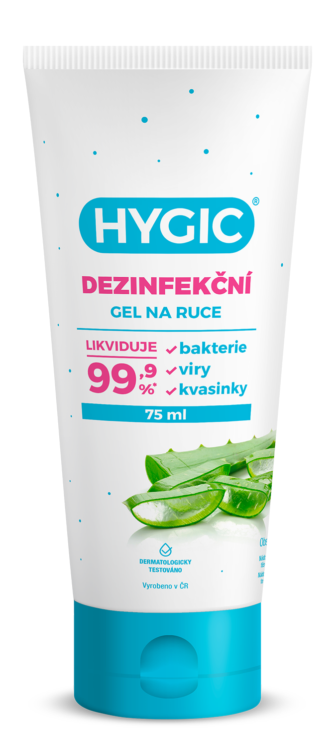 HYGIC Dezinfekční gel na ruce 75 ml